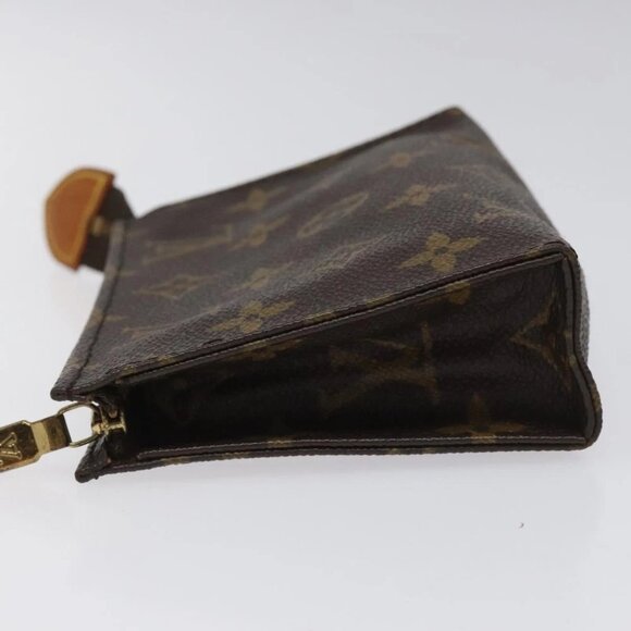 LOUIS VUITTON Monogram Poche Toilette 15 Pouch M47546 LV Auth th5656 - Picture 2 of 16